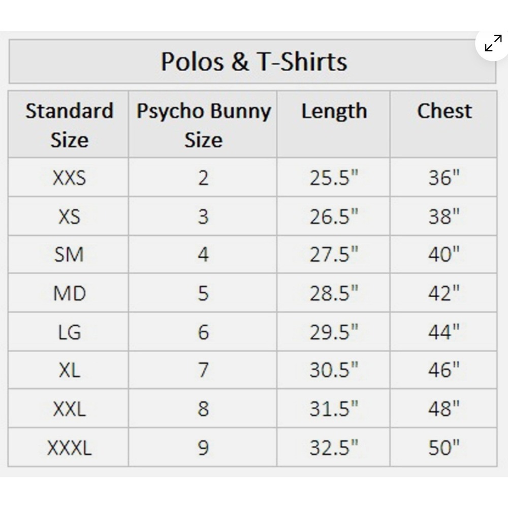 Psycho Bunny Mens Ombre Polo Shirt Short Sleeve Cotton Blue Size 8 Streetwear - Picture 8 of 8